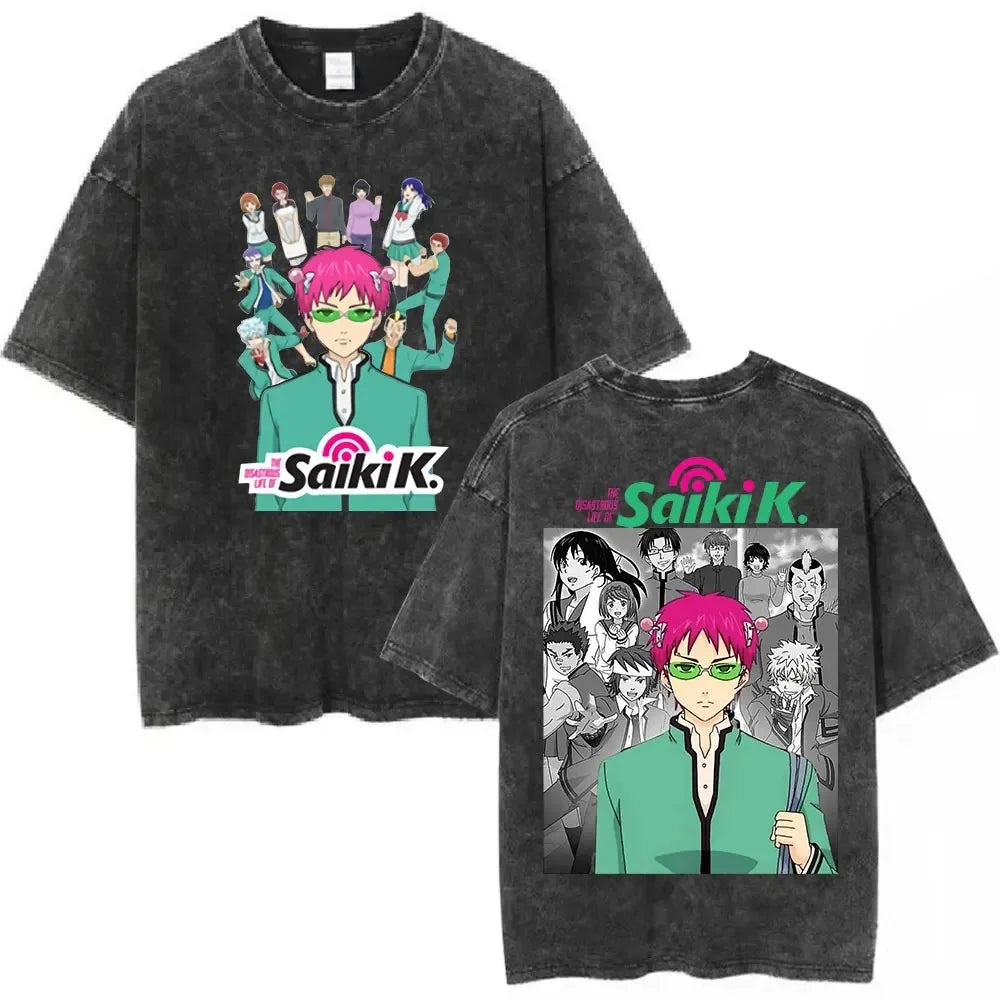 Saiki K T-shirt  Casual Top