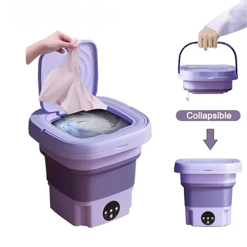 Portable Folding Mini Washing Machine💕