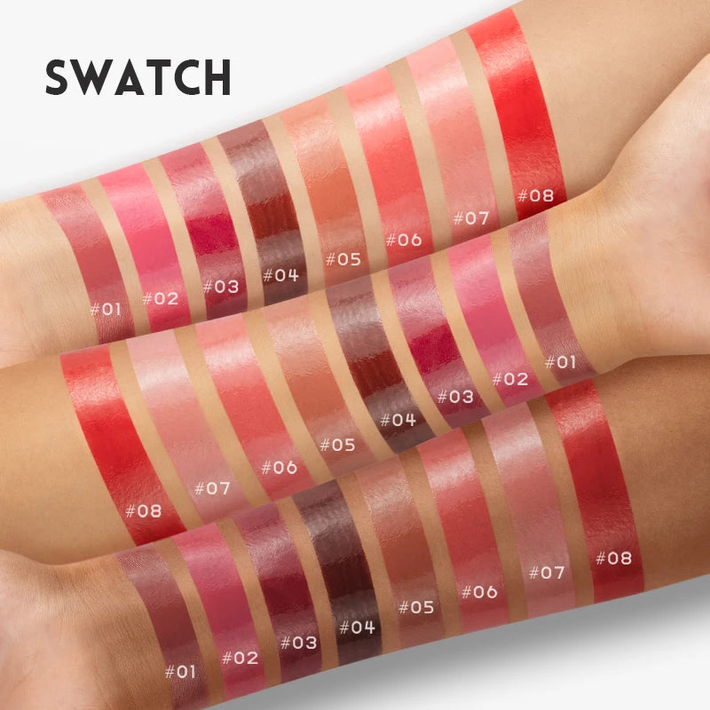 Watery mirror lipstick gloss