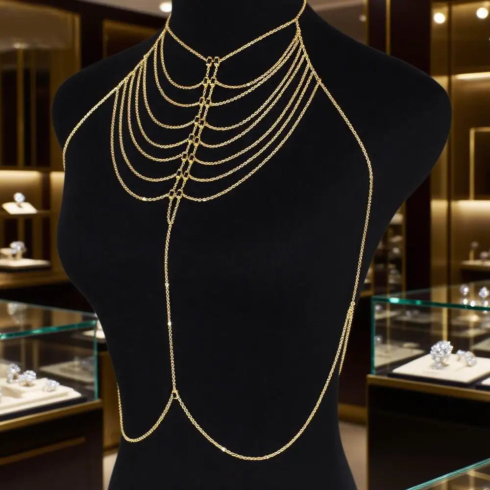 Gold  LongNecklace
