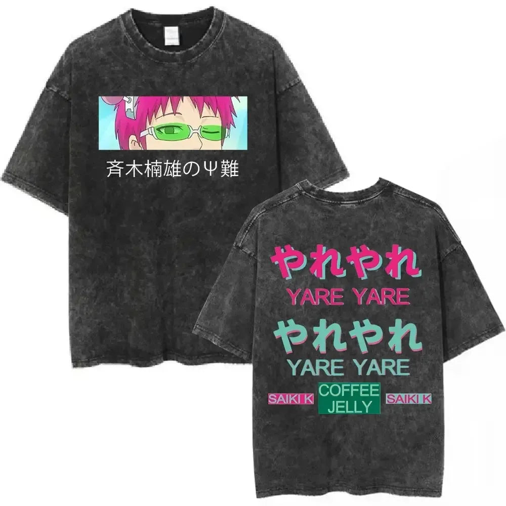 Saiki K T-shirt  Casual Top