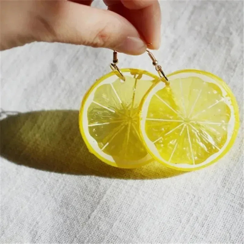 Lemon Earrings