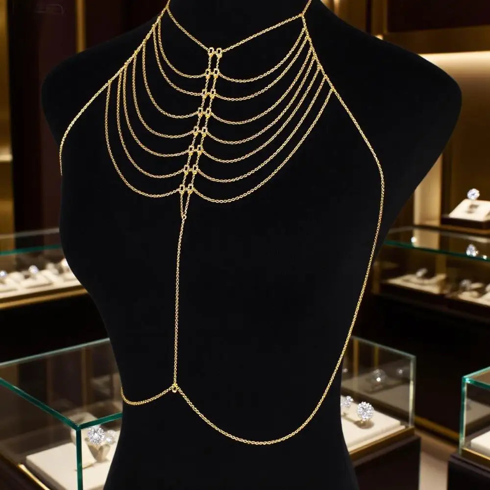 Gold  LongNecklace