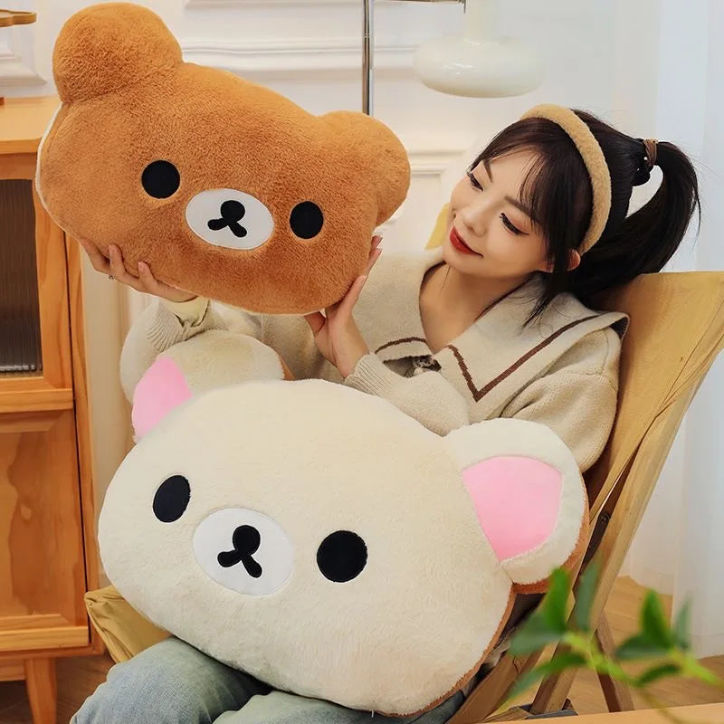 Kawaii Rilakkuma Plush Pillow  Bear