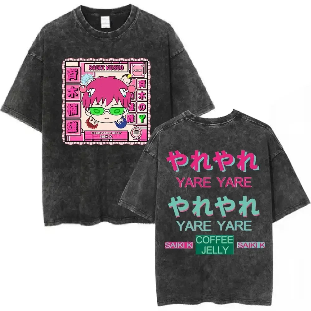 Saiki K T-shirt  Casual Top