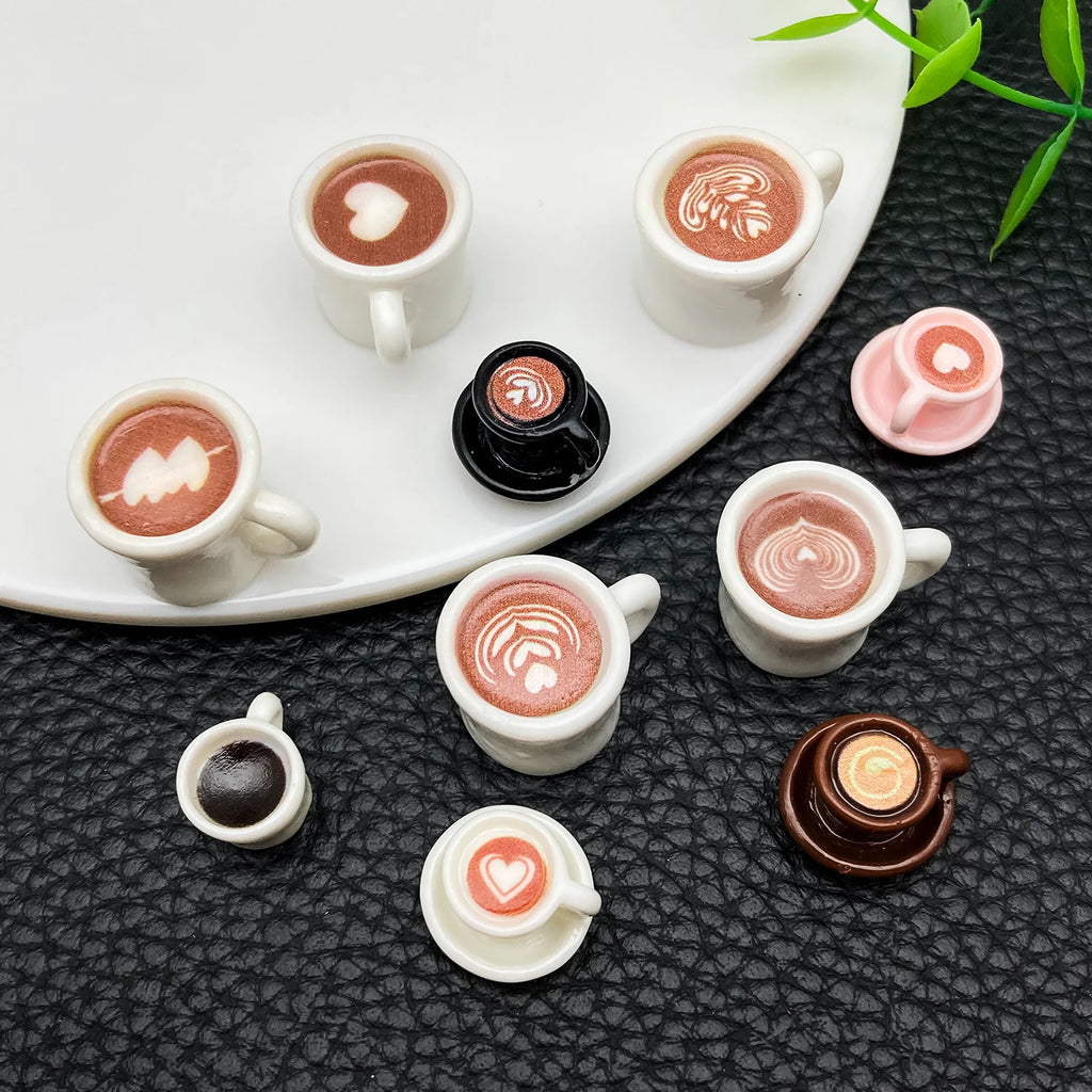 Coffee Cup Pendants Accessories