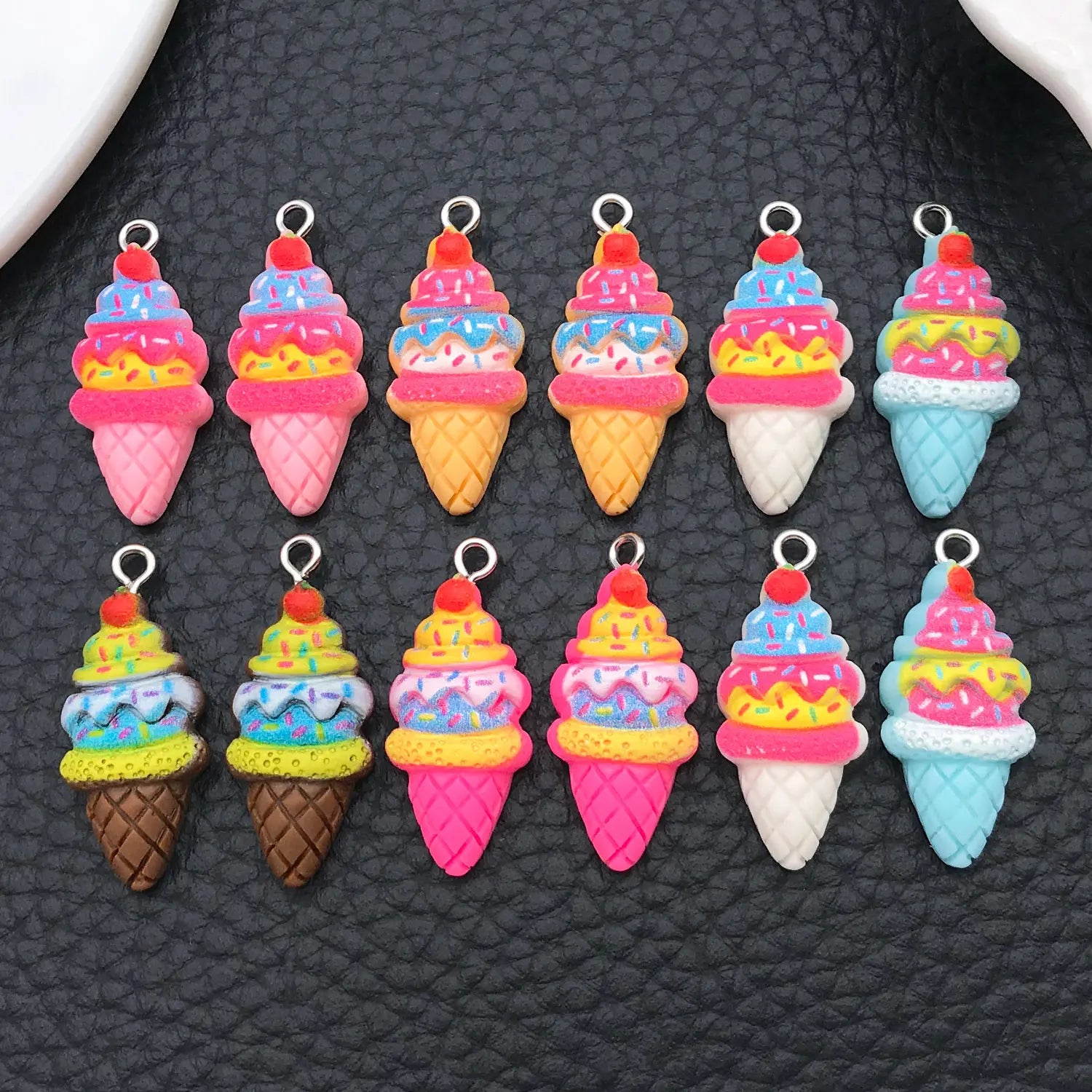 Strawberry Ice Cream Pendant