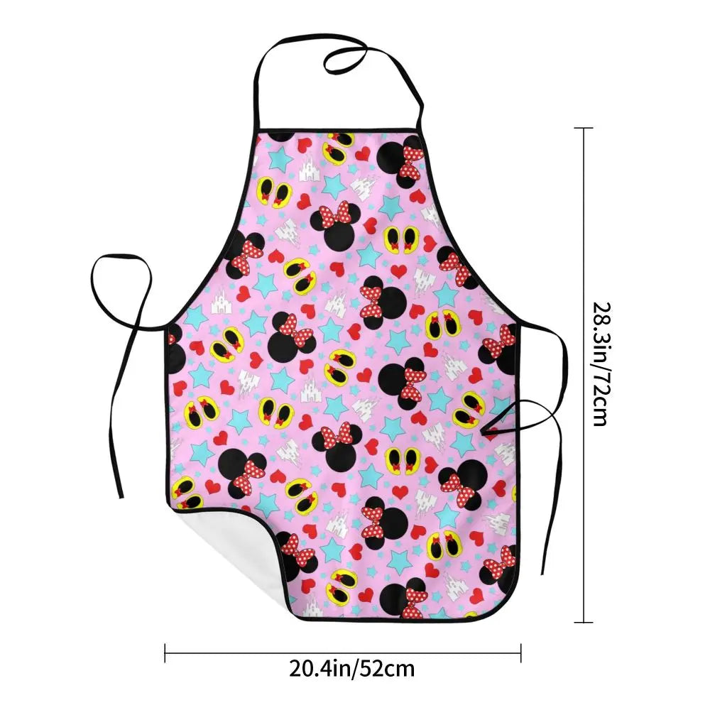 Polka Dot Bow Minnie Mouse APRON
