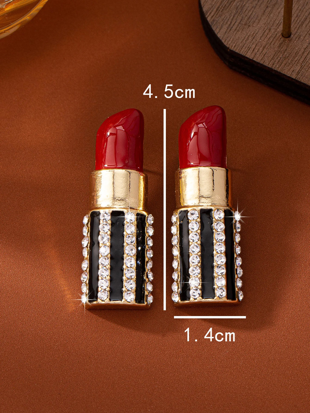 Lipstick Earrings