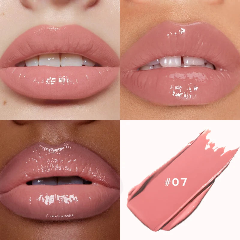 Watery mirror lipstick gloss
