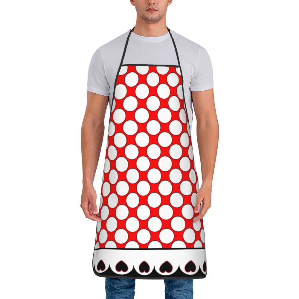 Polka Dot Bow Minnie Mouse APRON