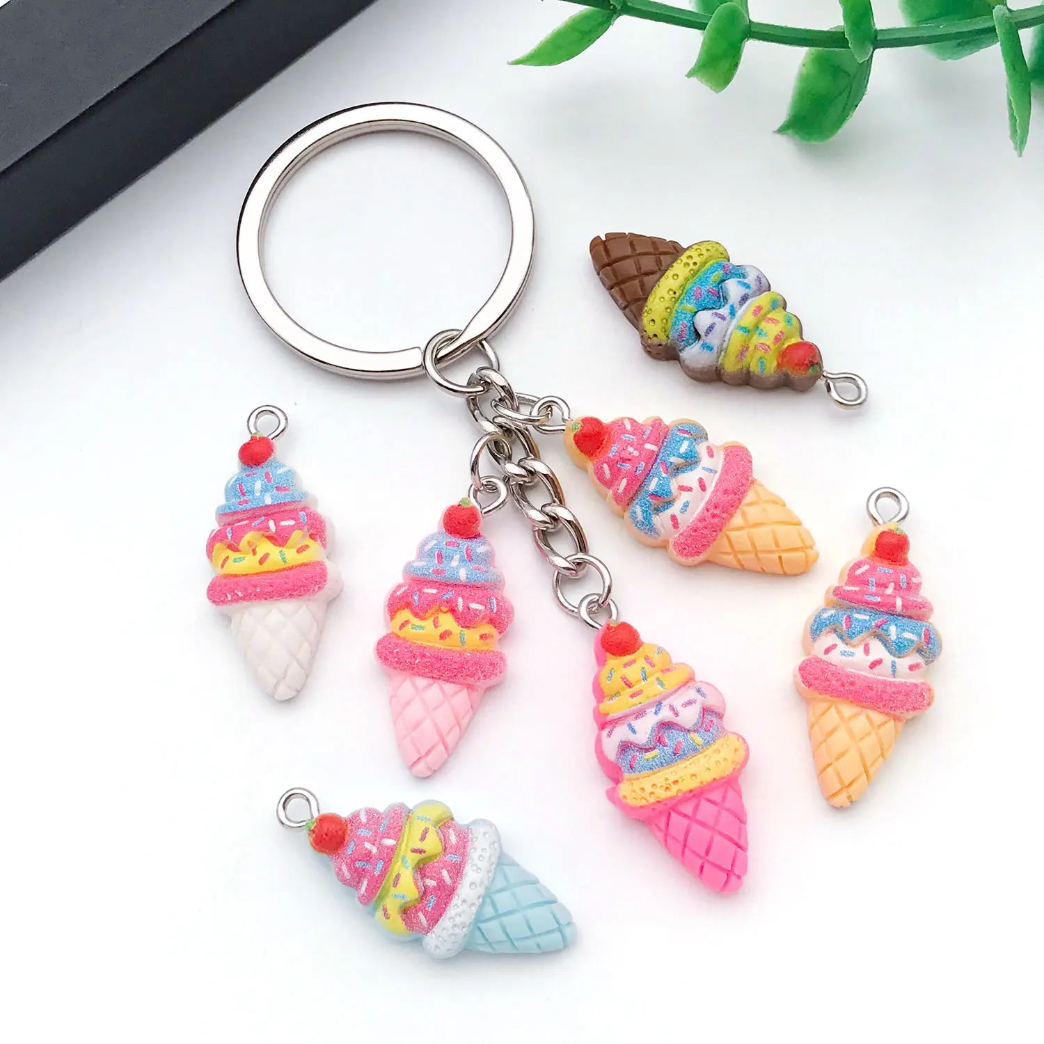 Strawberry Ice Cream  Set