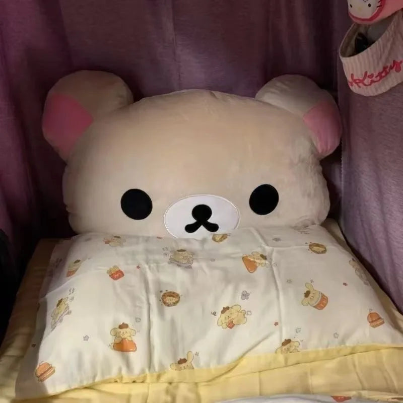 Kawaii Rilakkuma Plush Pillow  Bear