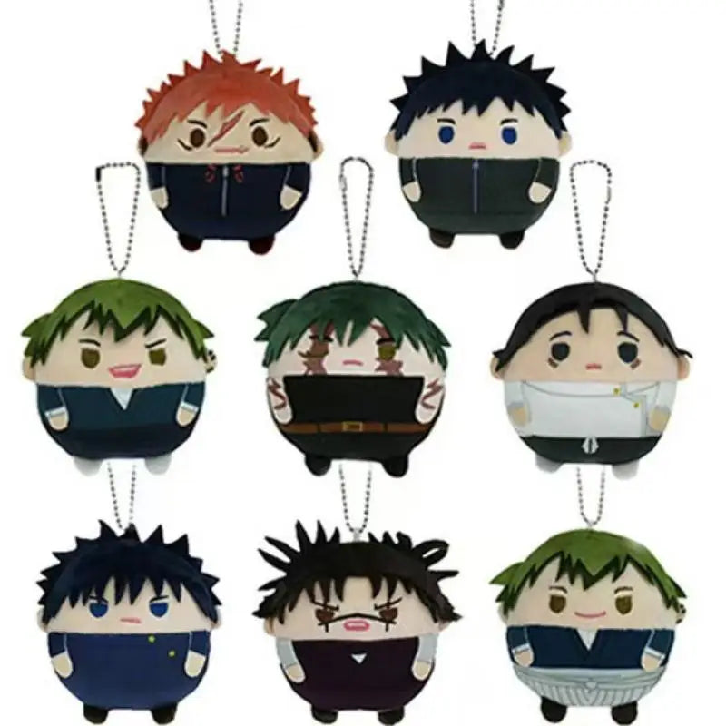 Anime Fluffy Stuffed Doll Bag Pendant 😍