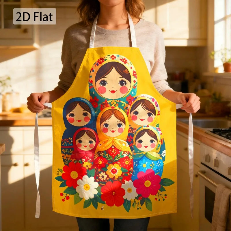 Russian Nesting Doll Apron