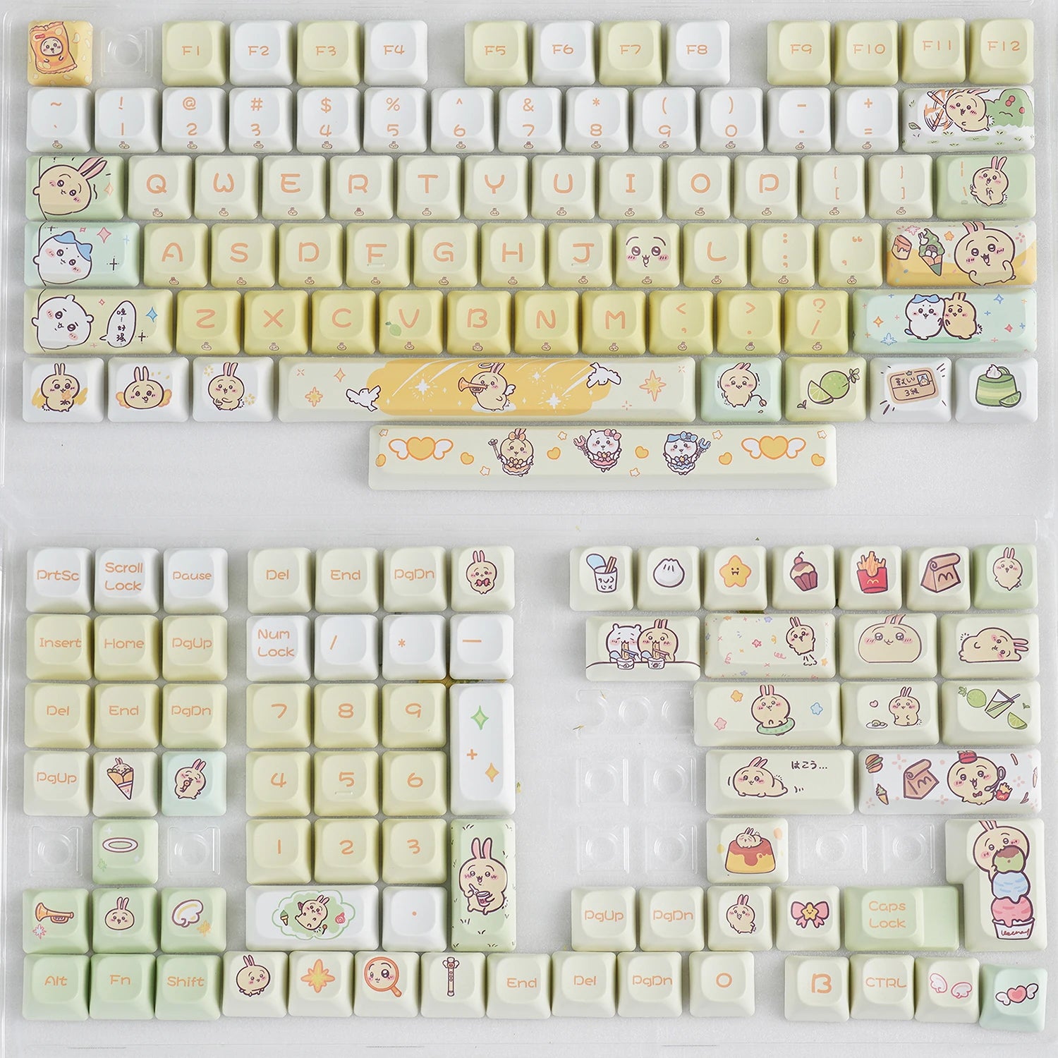 anime chiikawa keycap kawaii keyboard ❤️