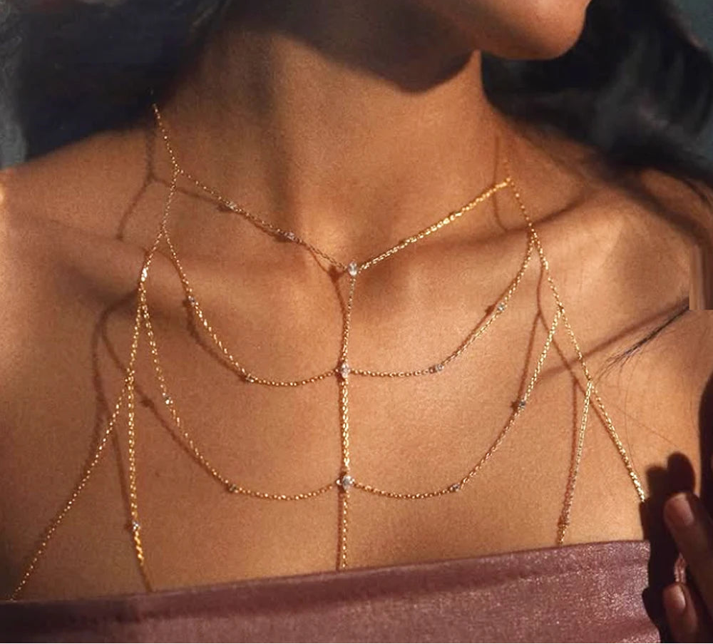 Gold  LongNecklace