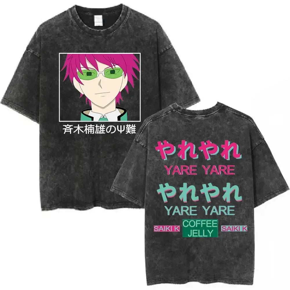 Saiki K T-shirt  Casual Top