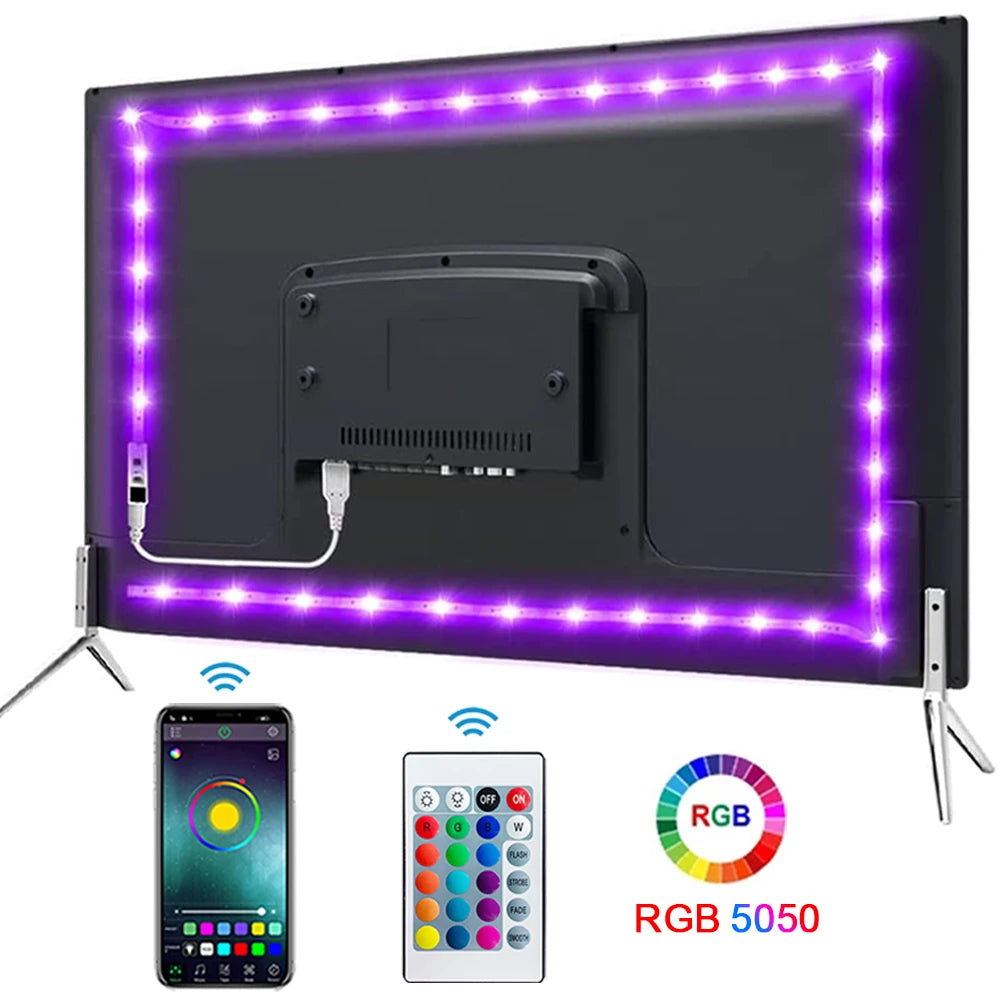 Tape Bluetooth USB LED Strip Light so cool