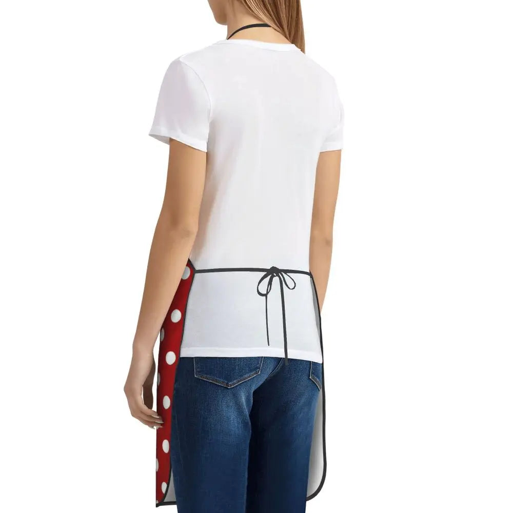 Polka Dot Bow Minnie Mouse APRON