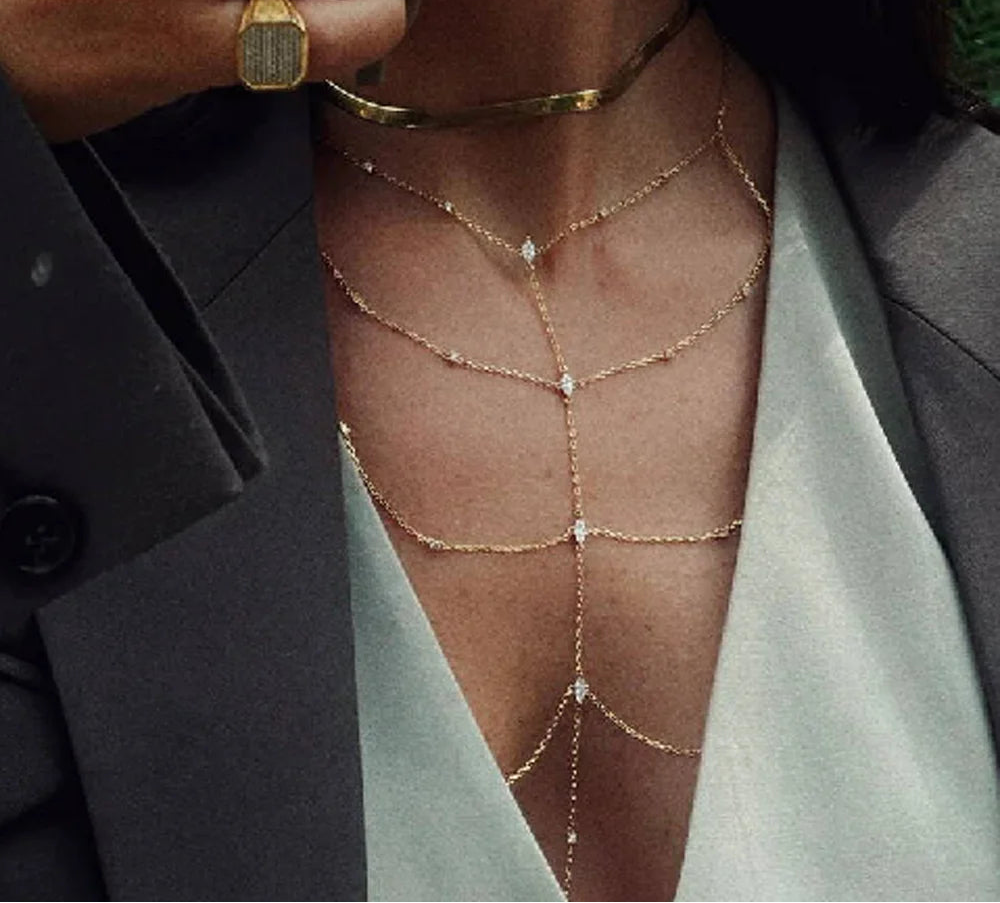 Gold  LongNecklace