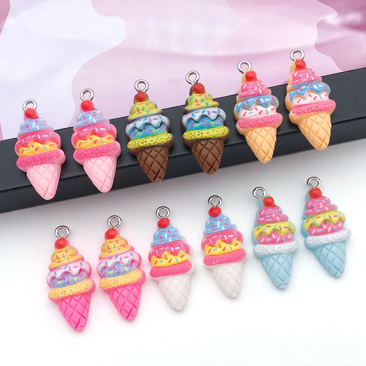 Strawberry Ice Cream  Set