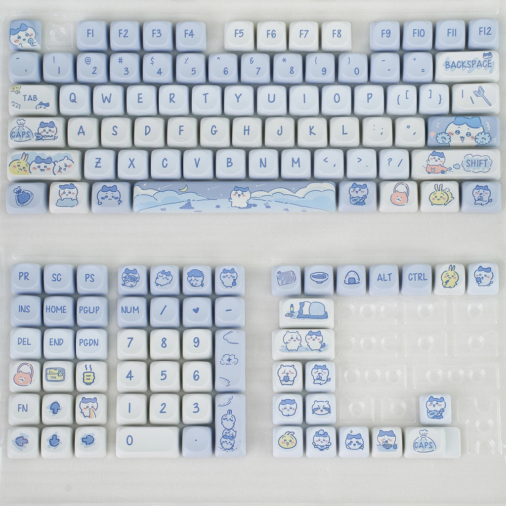 anime chiikawa keycap kawaii keyboard ❤️