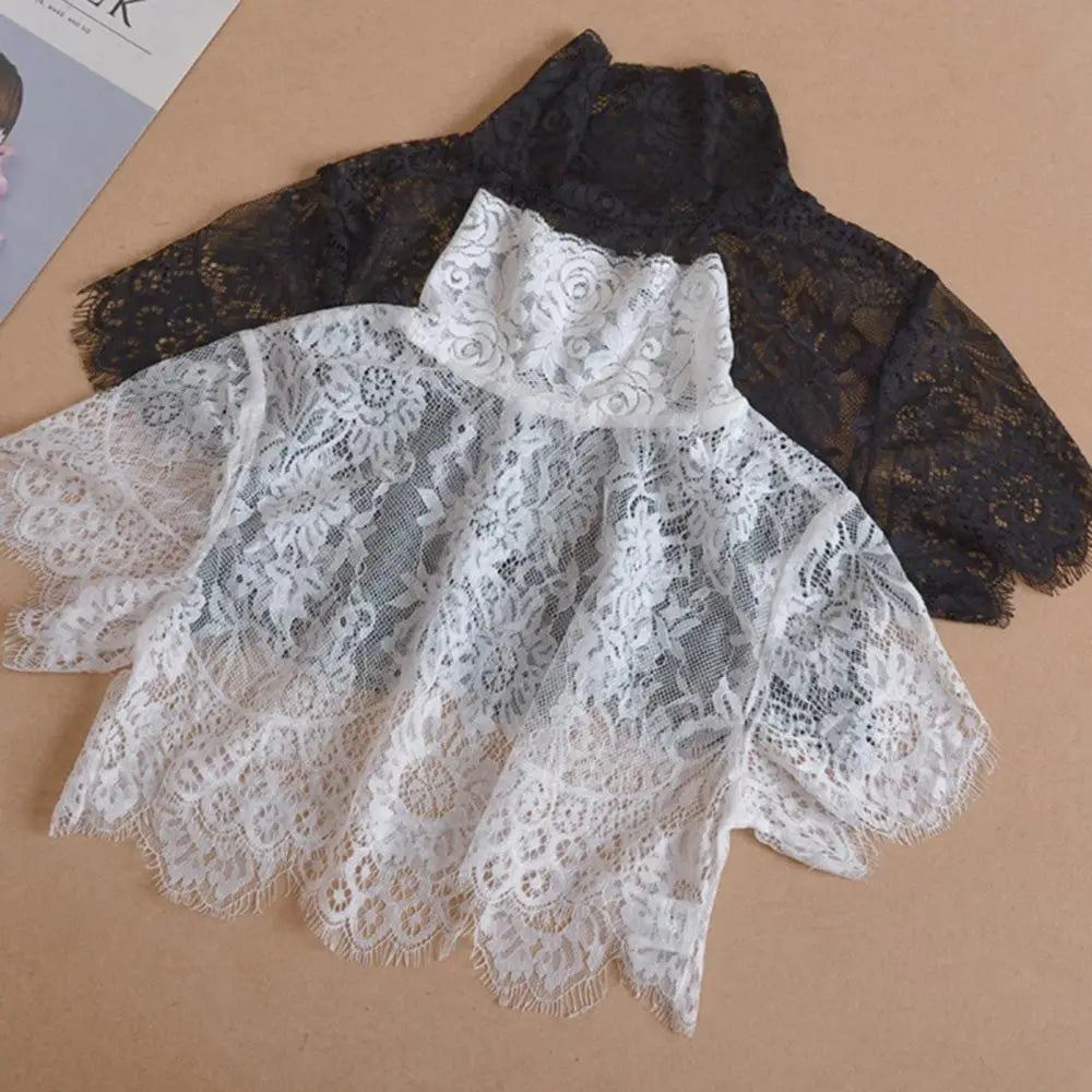 Lace  Half Shirt
