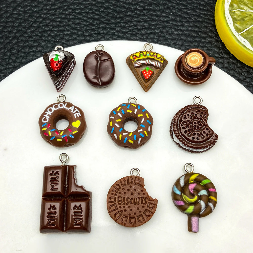 Coffee Cup Pendants Accessories