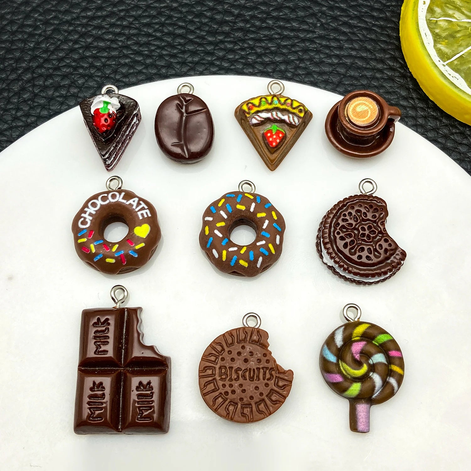 Coffee Cup Pendants Accessories