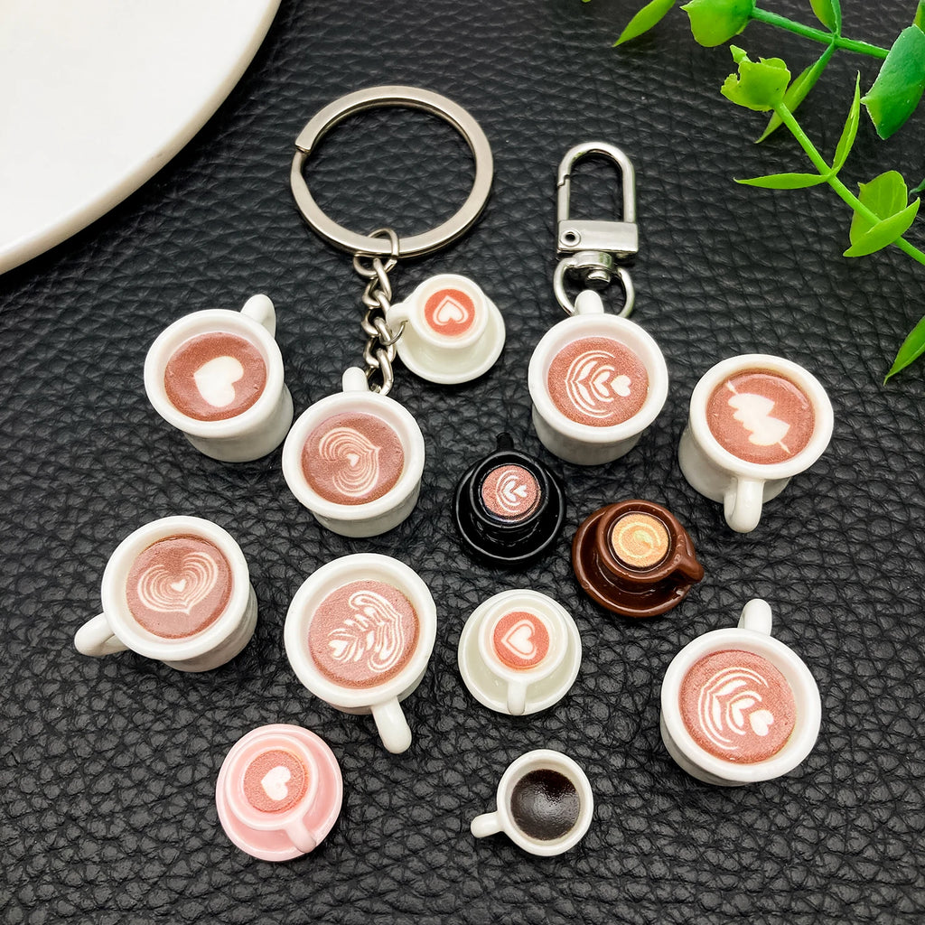 Coffee Cup Pendants Accessories