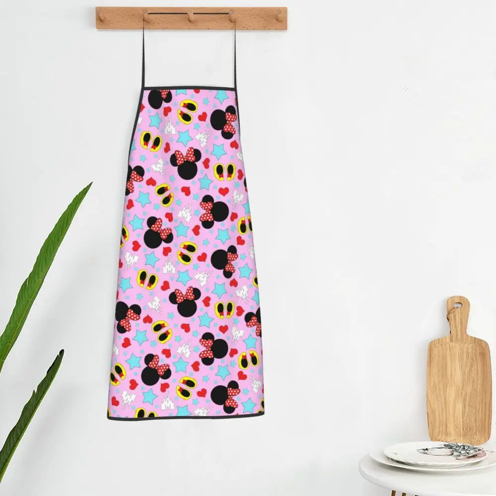 Polka Dot Bow Minnie Mouse APRON