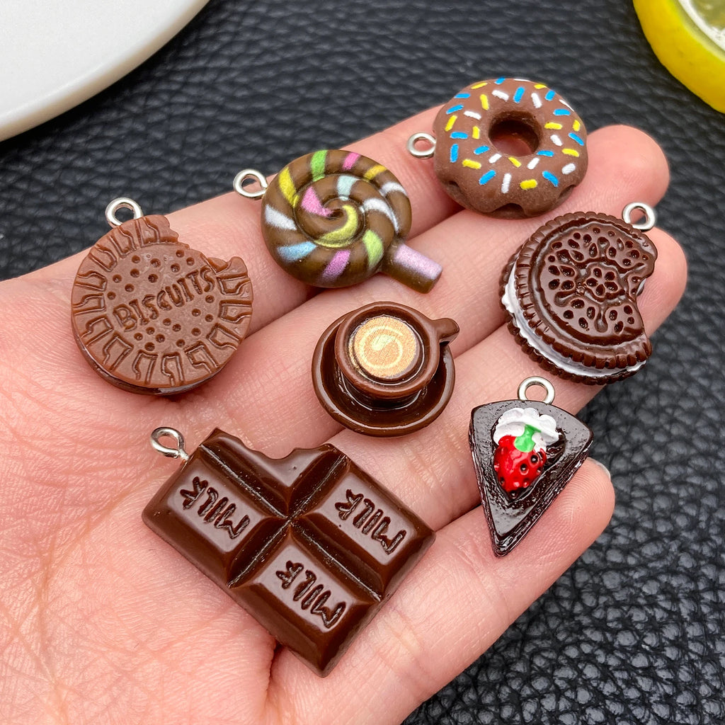 Coffee Cup Pendants Accessories