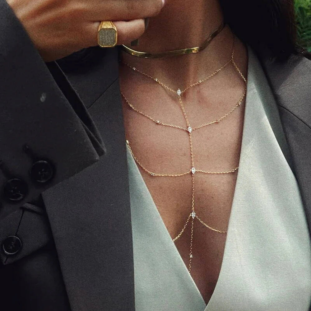 Gold  LongNecklace