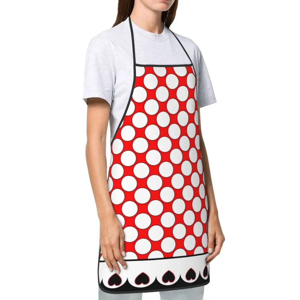 Polka Dot Bow Minnie Mouse APRON