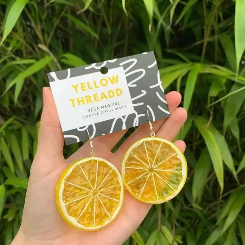 Lemon Earrings