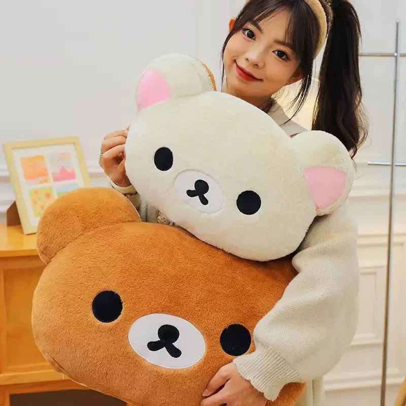 Kawaii Rilakkuma Plush Pillow  Bear
