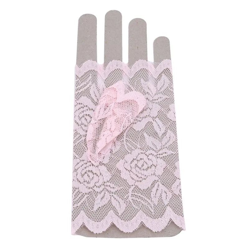 Lace Fingerless Gloves