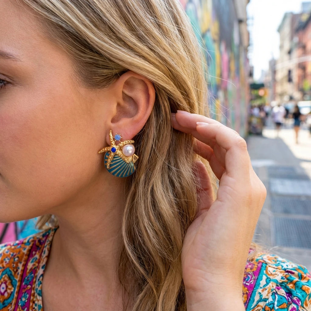 Stud Earrings