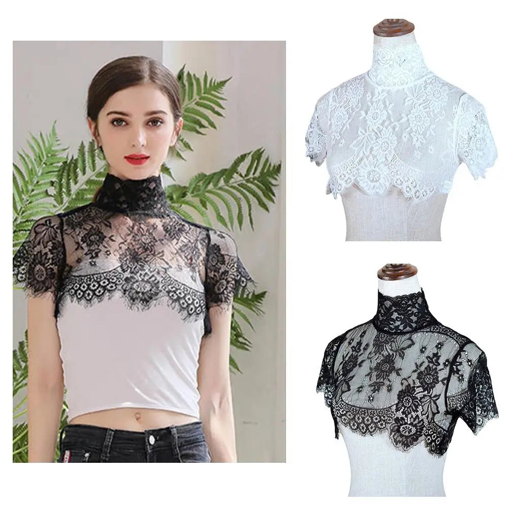 Lace  Half Shirt