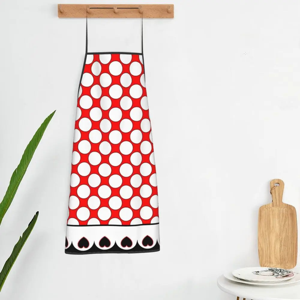 Polka Dot Bow Minnie Mouse APRON
