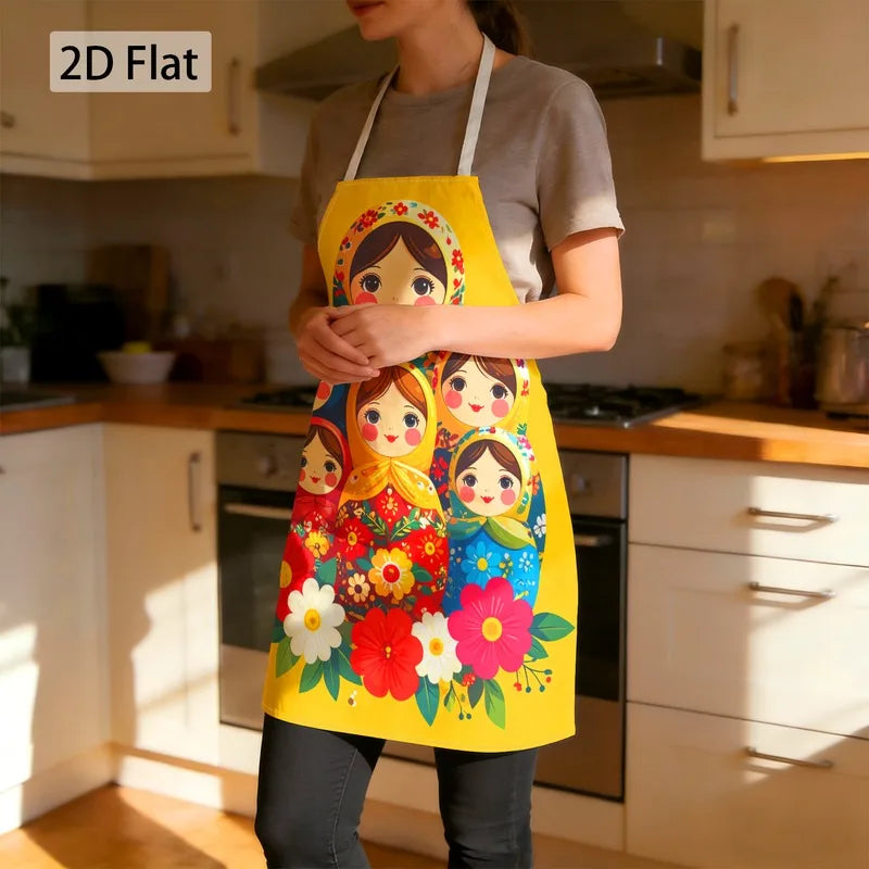 Russian Nesting Doll Apron