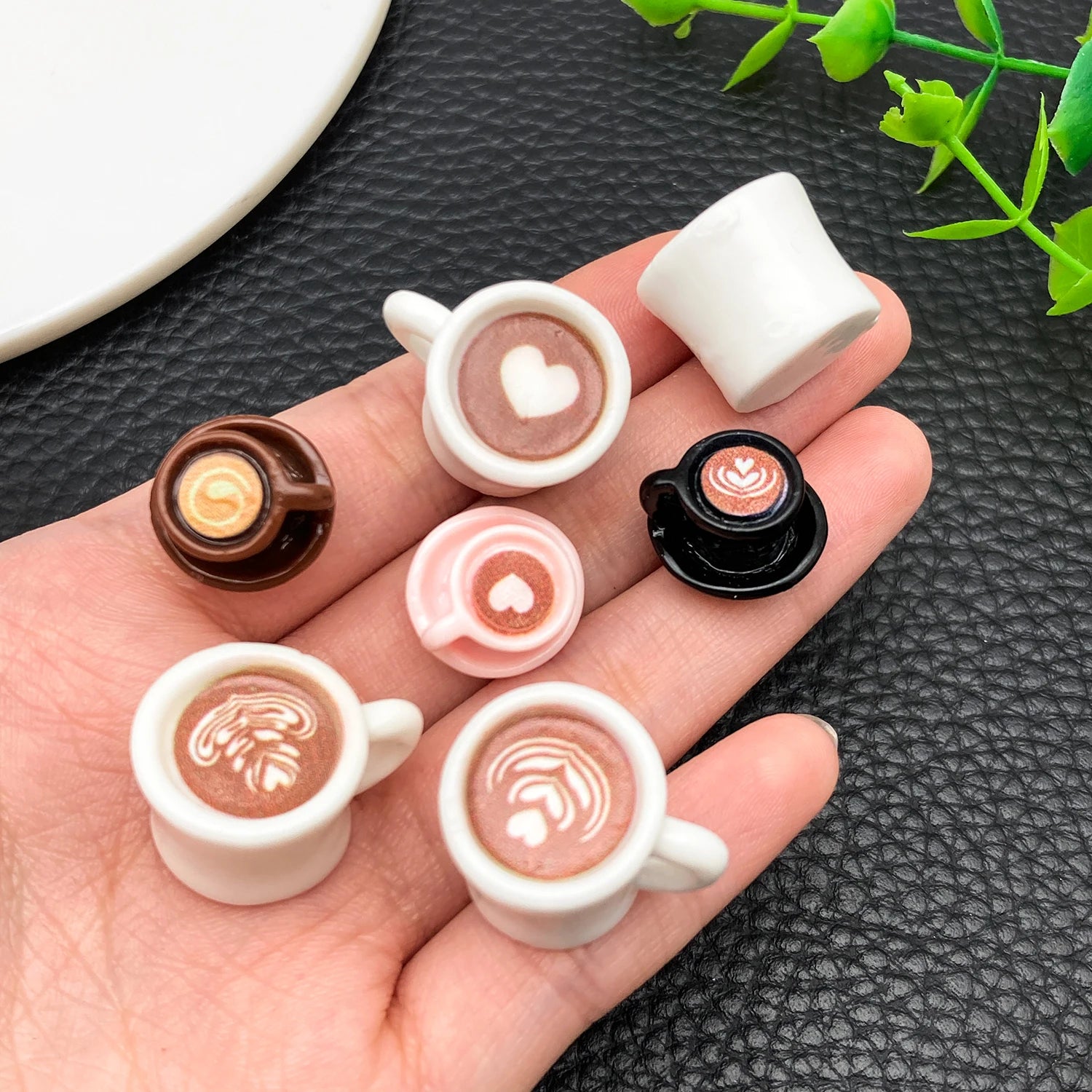 Coffee Cup Pendants Accessories