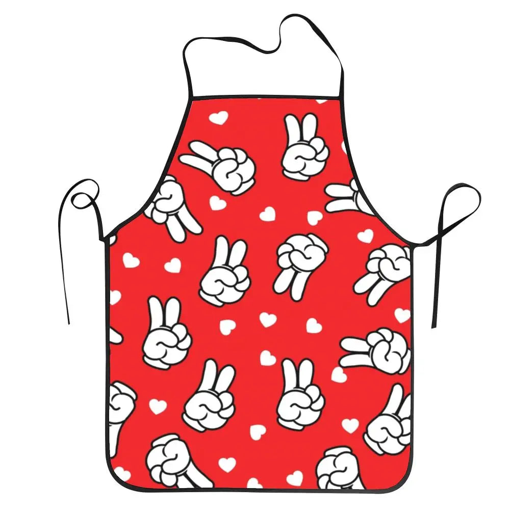 Polka Dot Bow Minnie Mouse APRON