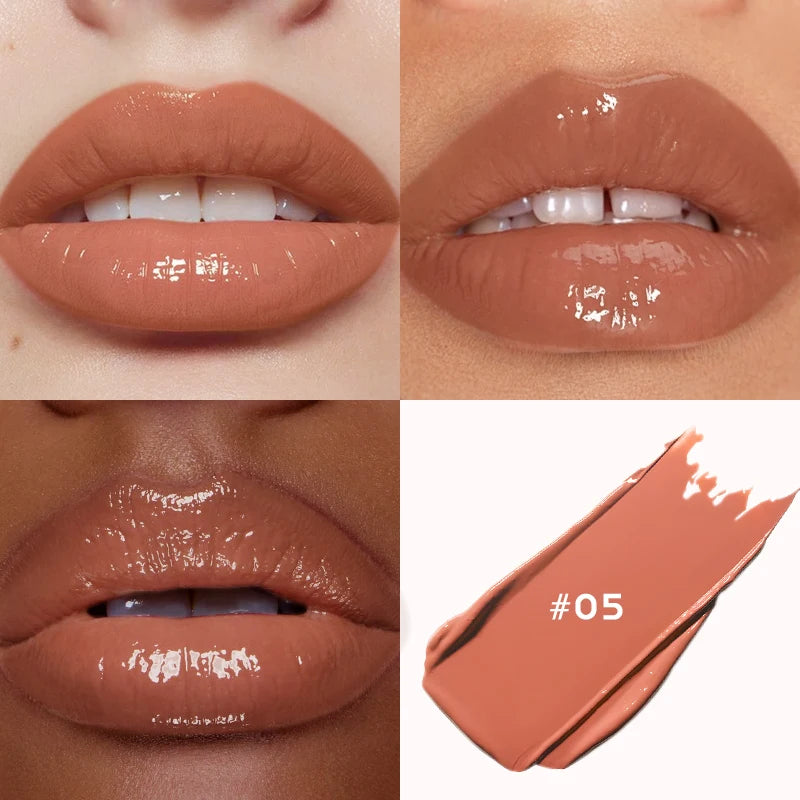 Watery mirror lipstick gloss