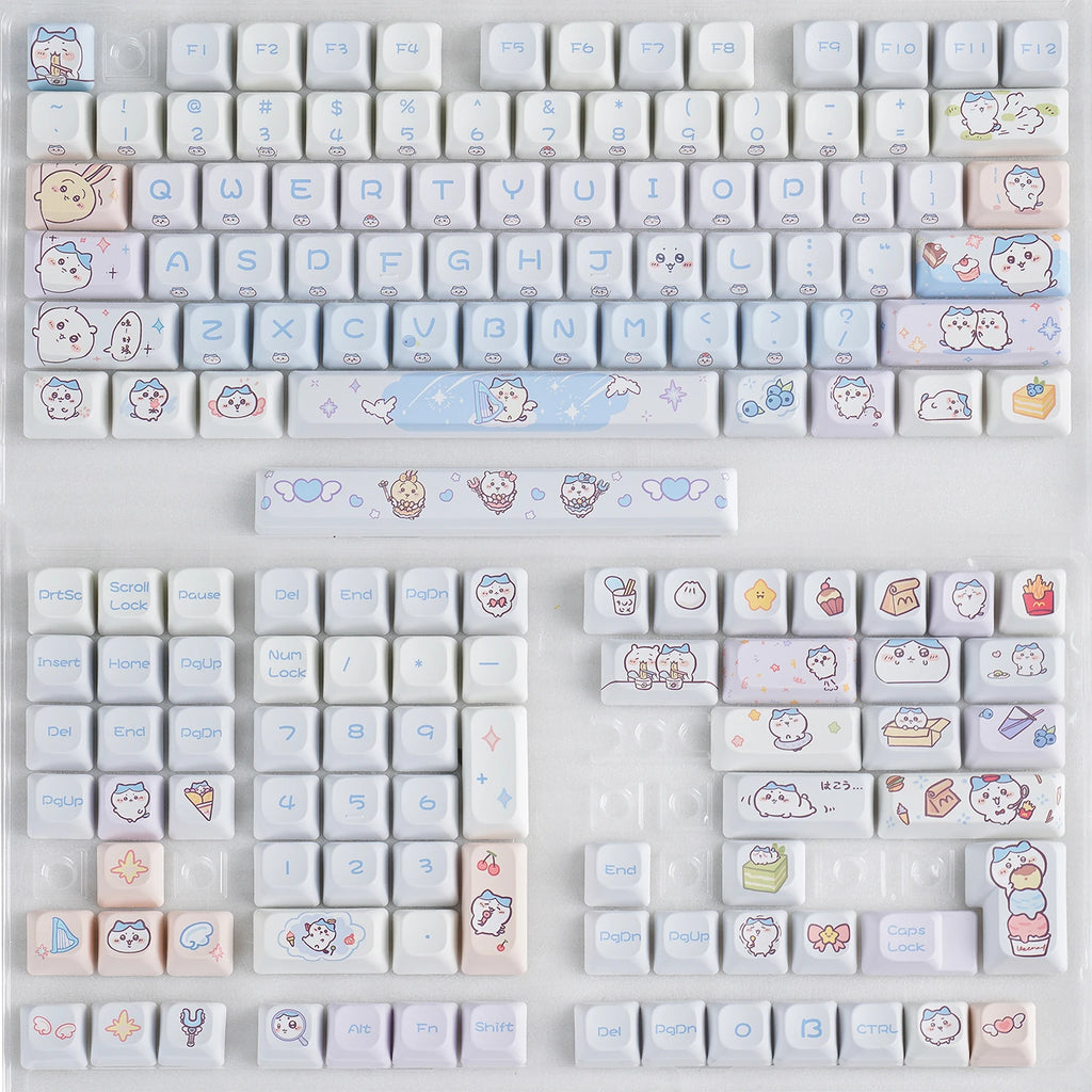 anime chiikawa keycap kawaii keyboard ❤️