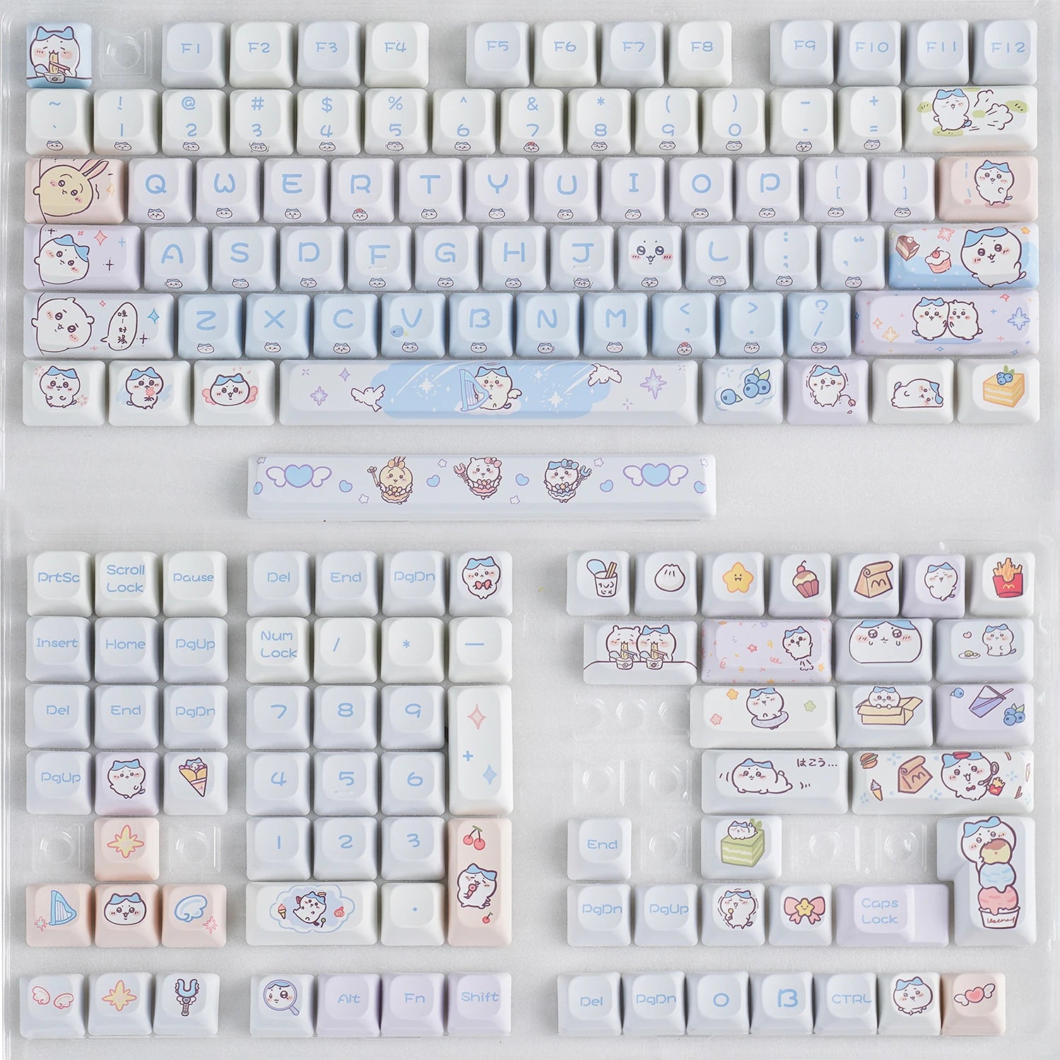 anime chiikawa keycap kawaii keyboard ❤️