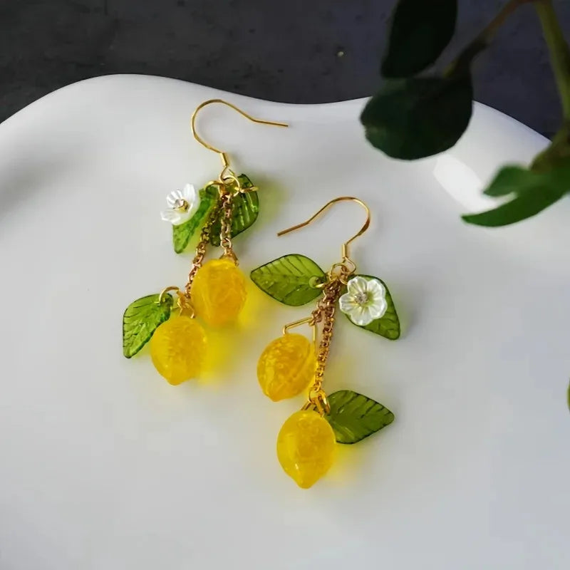 Lemon Earrings