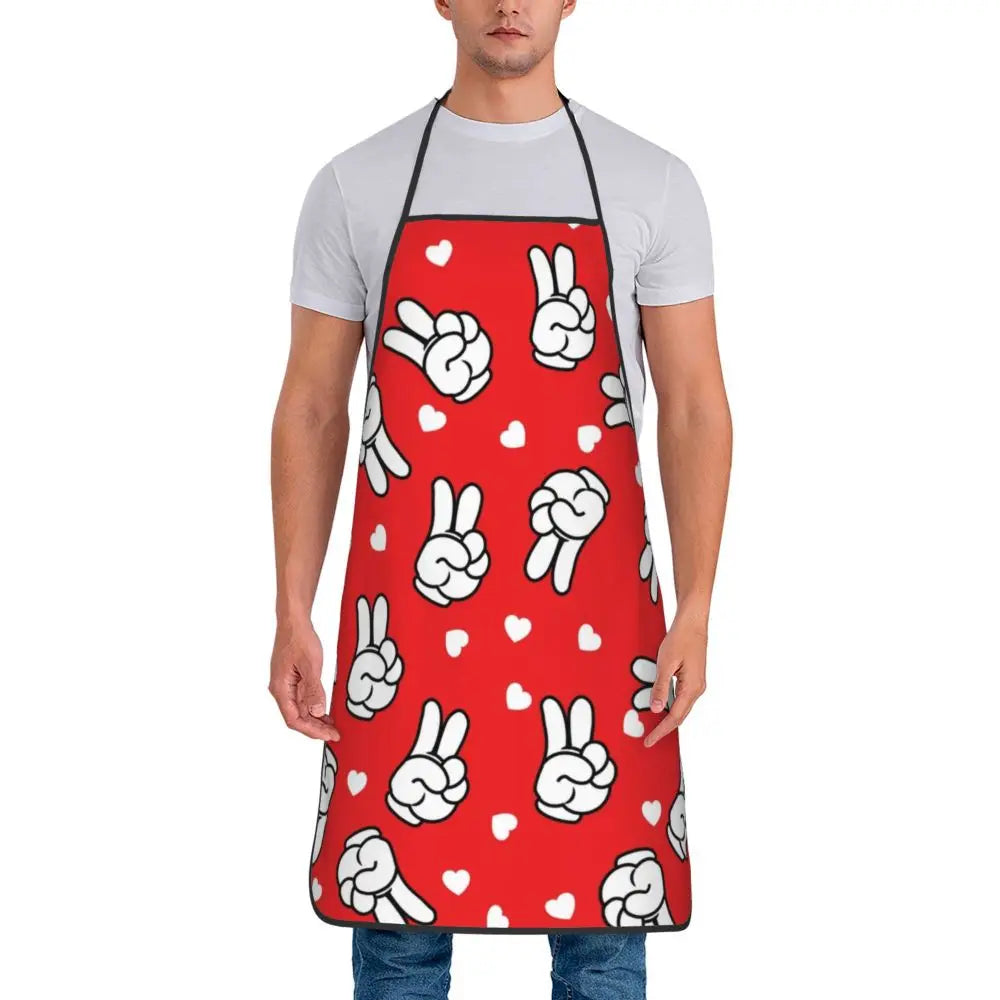 Polka Dot Bow Minnie Mouse APRON
