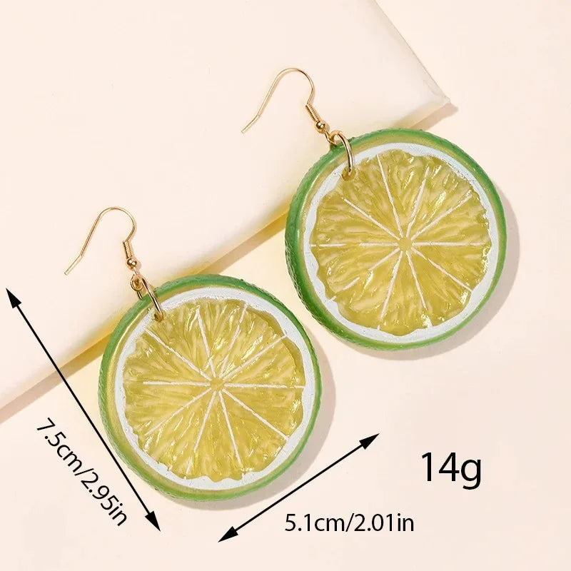 Lemon Earrings